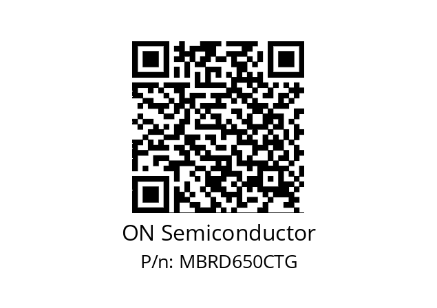   ON Semiconductor MBRD650CTG