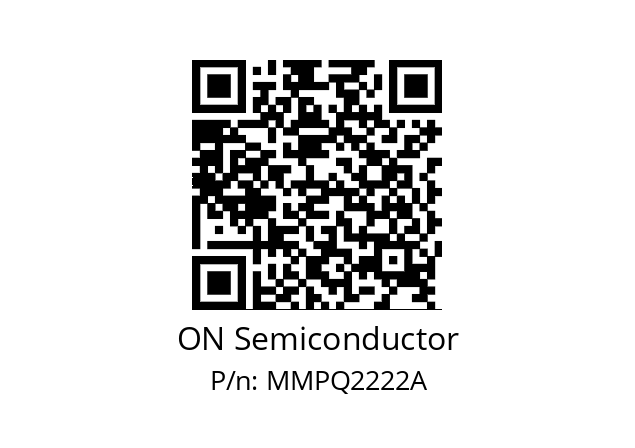   ON Semiconductor MMPQ2222A