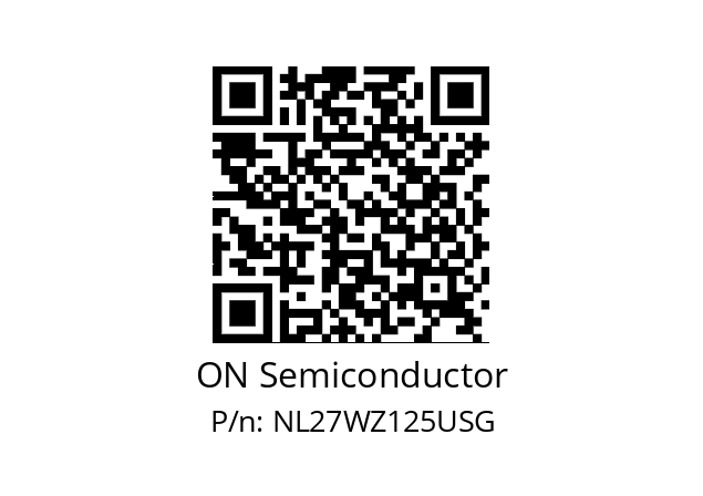   ON Semiconductor NL27WZ125USG