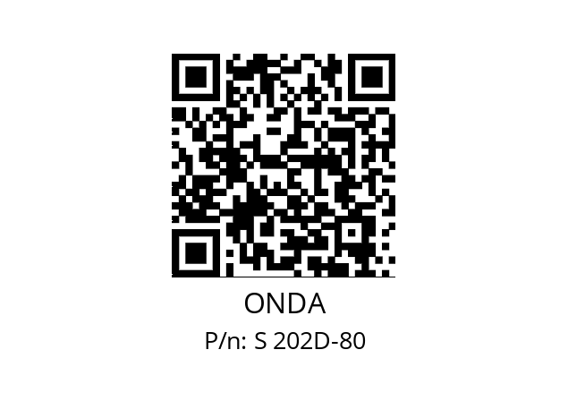   ONDA S 202D-80