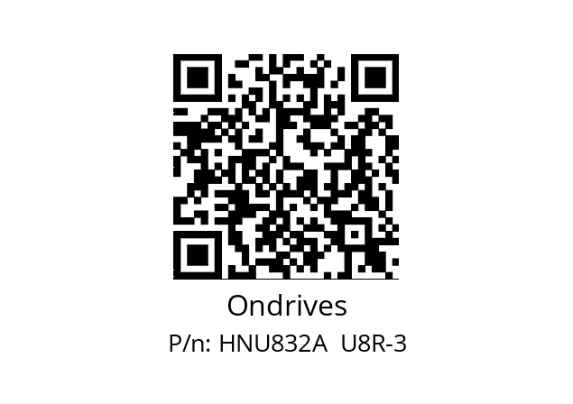   Ondrives HNU832A  U8R-3