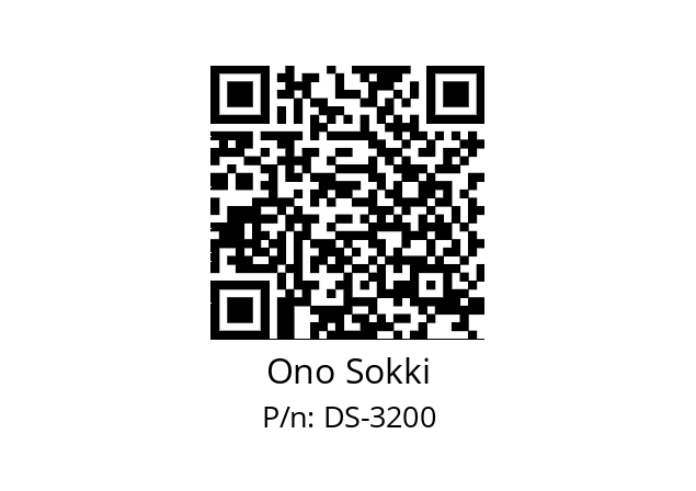   Ono Sokki DS-3200