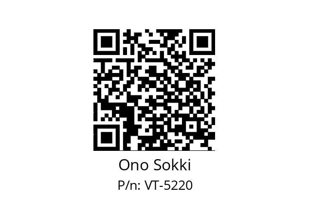   Ono Sokki VT-5220