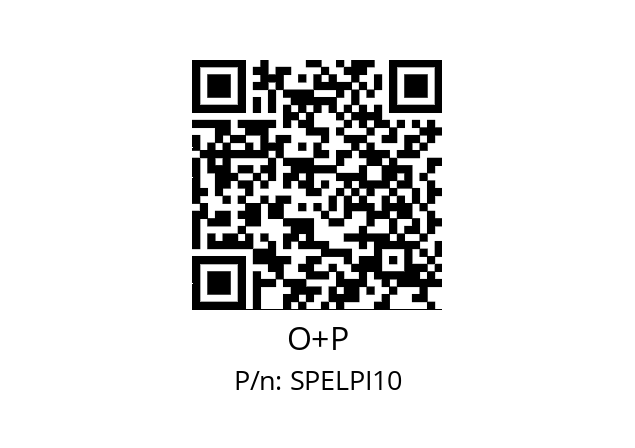   O+P SPELPI10