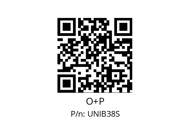   O+P UNIB38S