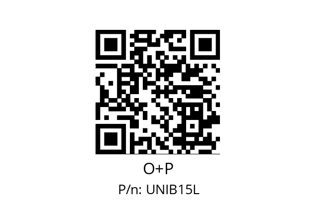   O+P UNIB15L