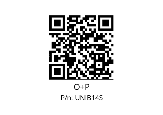   O+P UNIB14S