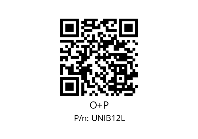   O+P UNIB12L