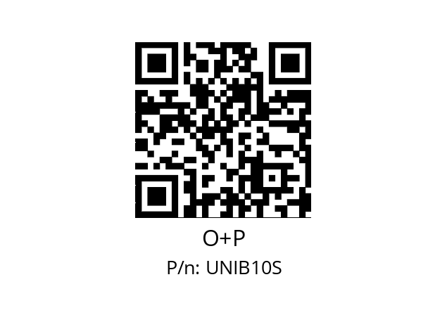   O+P UNIB10S