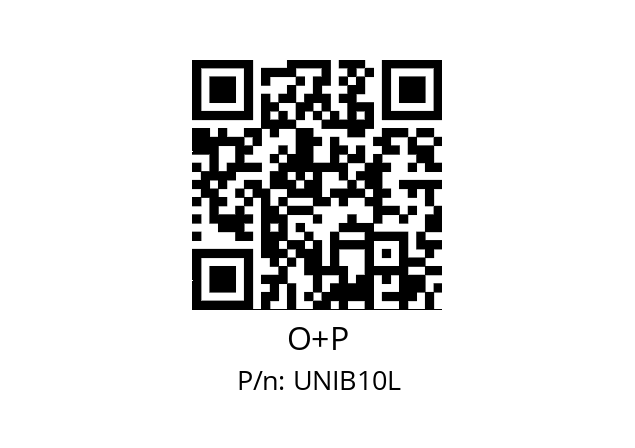   O+P UNIB10L