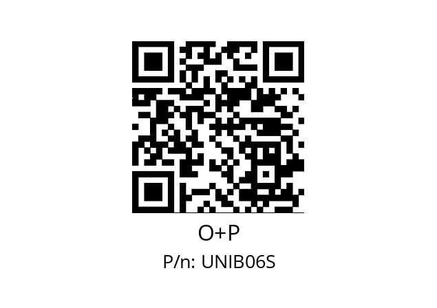   O+P UNIB06S