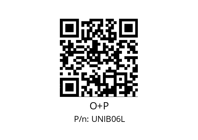   O+P UNIB06L