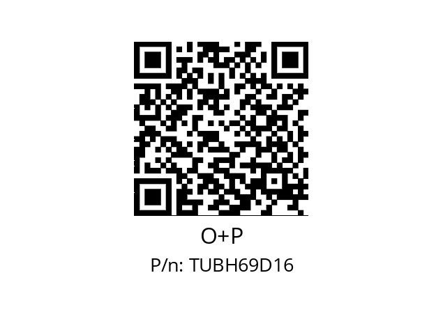   O+P TUBH69D16