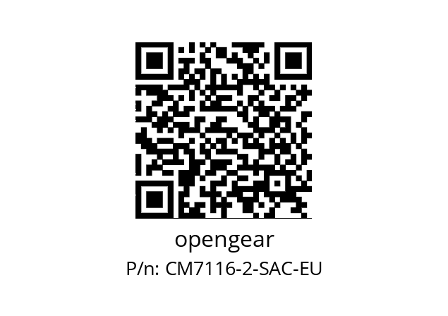   opengear CM7116-2-SAC-EU