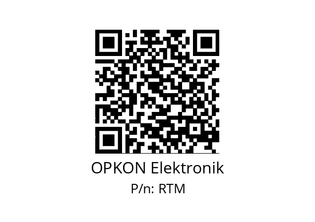   OPKON Elektronik RTM