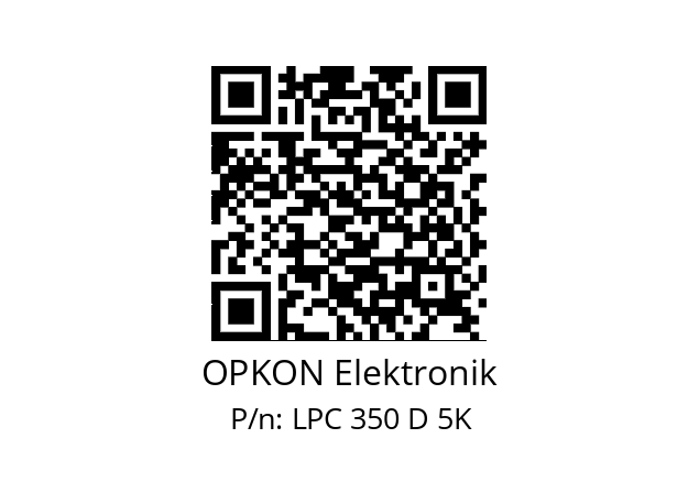   OPKON Elektronik LPC 350 D 5K