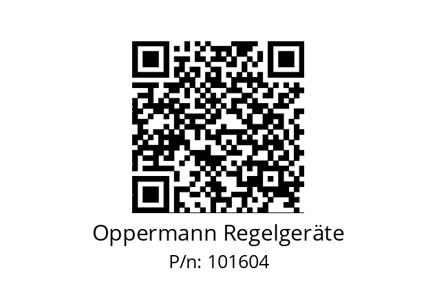   Oppermann Regelgeräte 101604