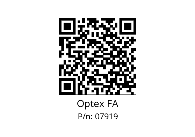   Optex FA 07919