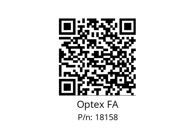   Optex FA 18158