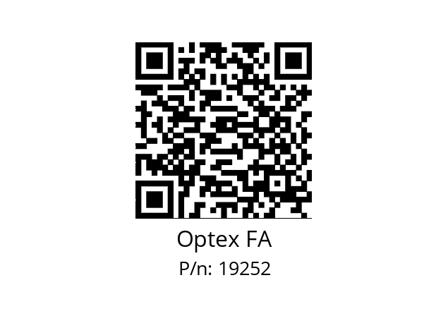   Optex FA 19252