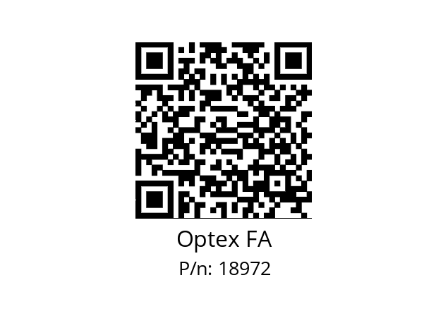   Optex FA 18972