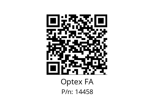   Optex FA 14458