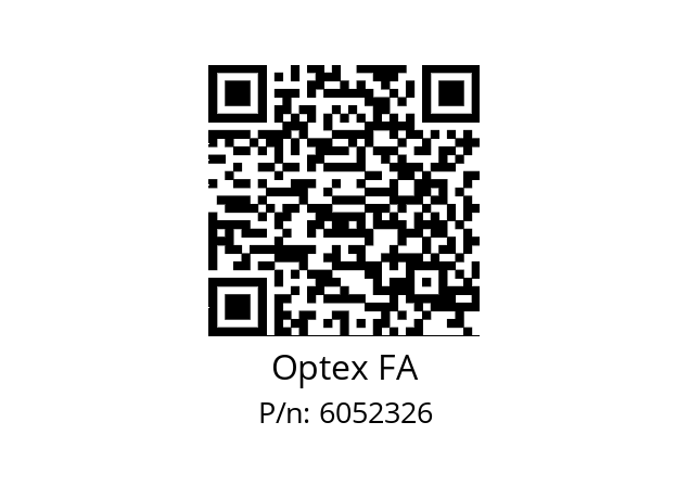   Optex FA 6052326