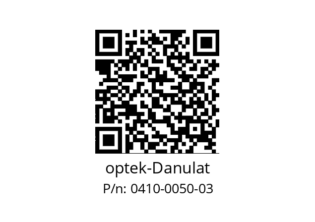   optek-Danulat 0410-0050-03