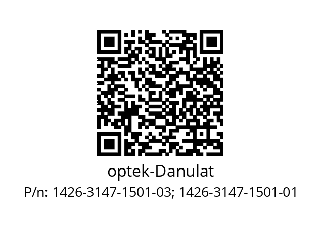   optek-Danulat 1426-3147-1501-03; 1426-3147-1501-01