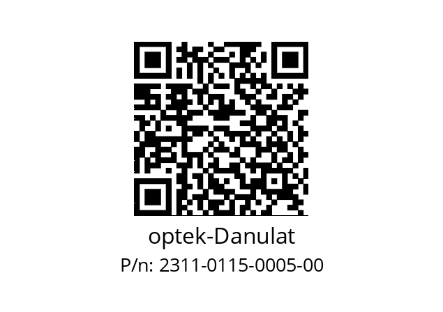   optek-Danulat 2311-0115-0005-00