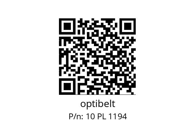   optibelt 10 PL 1194