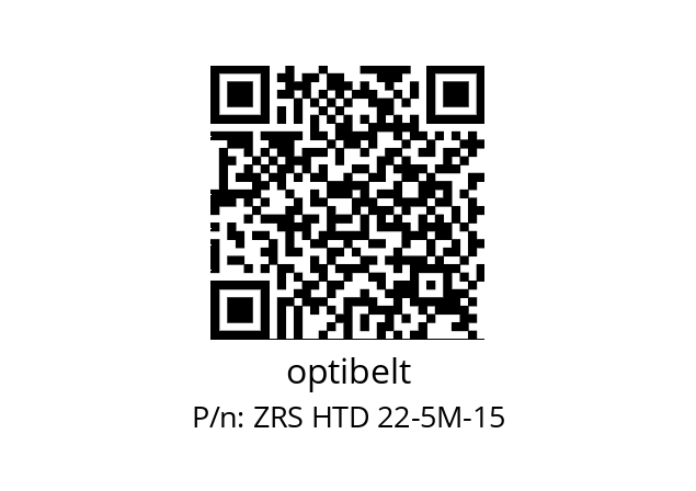   optibelt ZRS HTD 22-5M-15