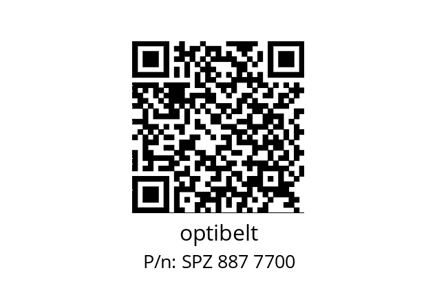   optibelt SPZ 887 7700