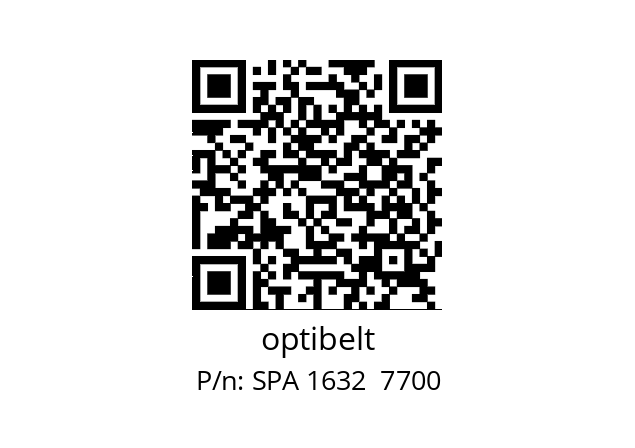   optibelt SPA 1632  7700