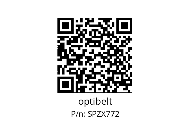   optibelt SPZX772