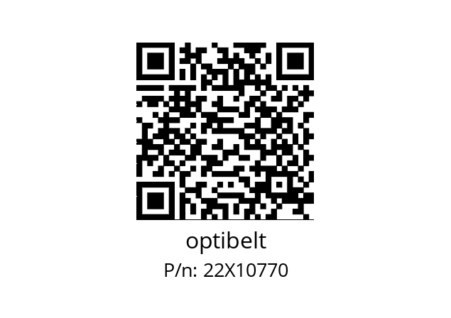   optibelt 22X10770