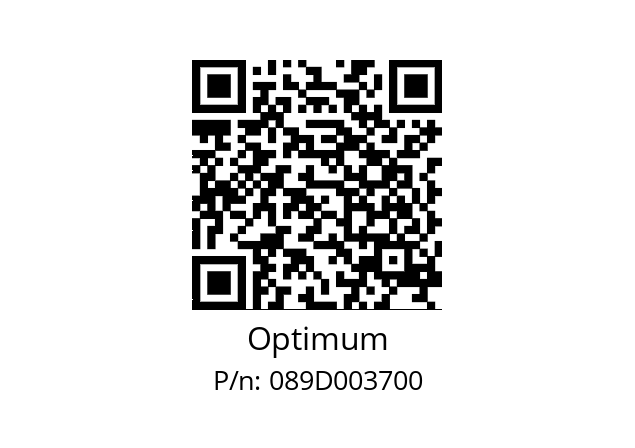   Optimum 089D003700