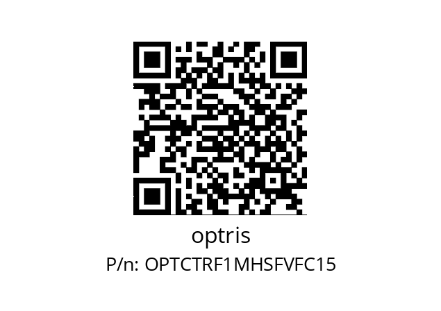   optris OPTCTRF1MHSFVFC15