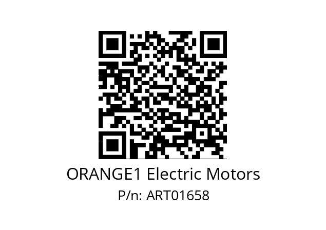   ORANGE1 Electric Motors ART01658