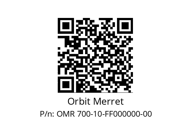   Orbit Merret OMR 700-10-FF000000-00