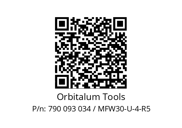   Orbitalum Tools 790 093 034 / MFW30-U-4-R5