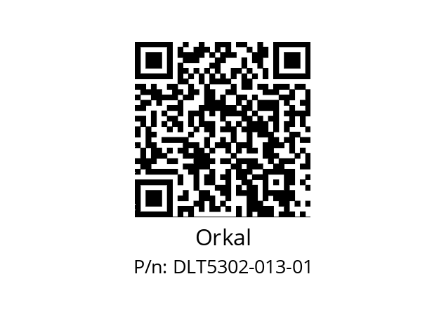   Orkal DLT5302-013-01