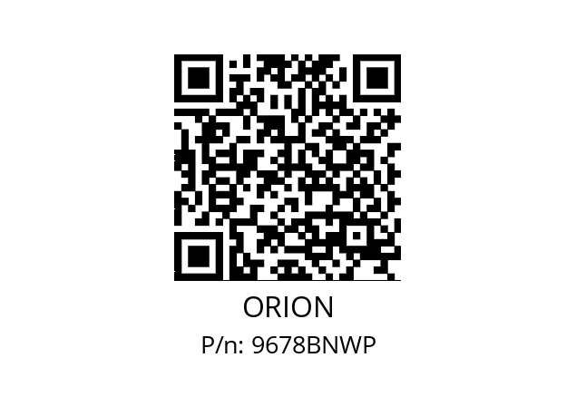   ORION 9678BNWP