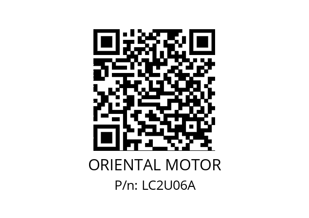   ORIENTAL MOTOR LC2U06A