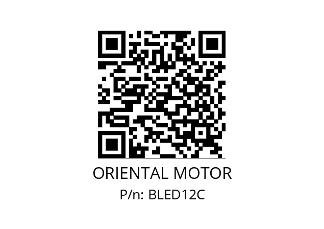   ORIENTAL MOTOR BLED12C