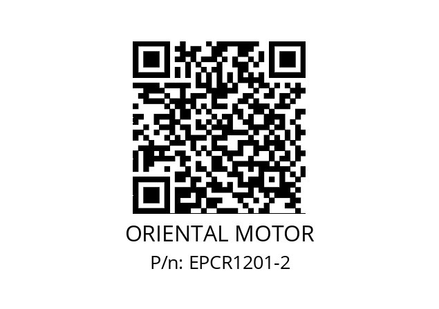   ORIENTAL MOTOR EPCR1201-2