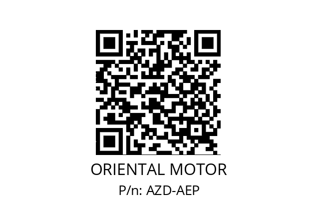   ORIENTAL MOTOR AZD-AEP