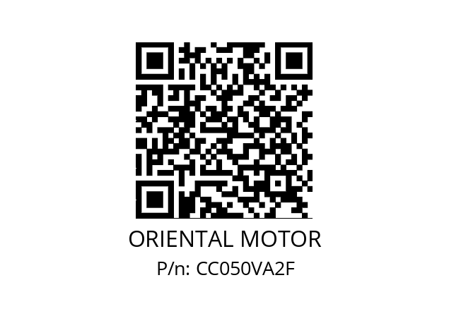   ORIENTAL MOTOR CC050VA2F