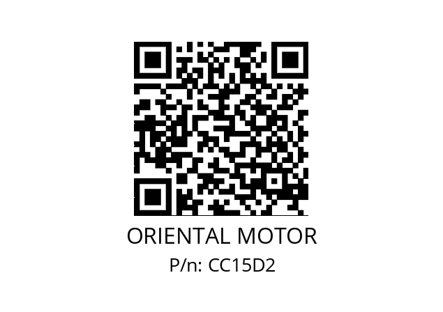   ORIENTAL MOTOR CC15D2