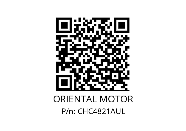   ORIENTAL MOTOR CHC4821AUL